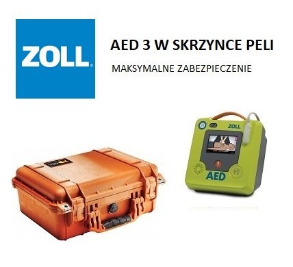 AED 3 w skrzyni Peli AED 3 w skrzyni Peli